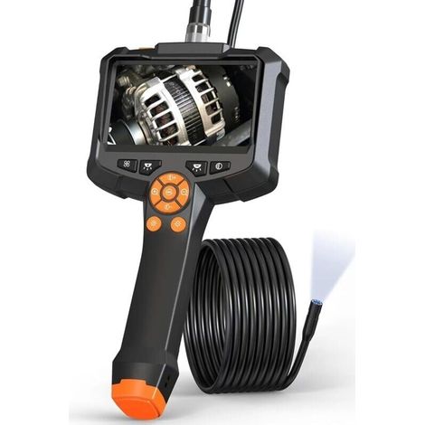 Endoskopkamera, Inspektionskamera Mit 4,3-zoll-ips-bildschirm, 1080p Hd Endoskopkamera, Endoskop-kamera, Ip67 Wasserdicht (1 M) - Liaiki