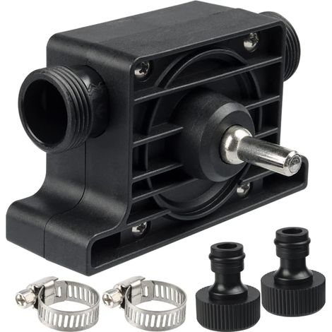 Wasser- Und Ölpumpe Für Bohrmaschine, Tragbare Mini-pumpe Mit Elektrobohrer-antrieb, Hochdurchflussige Miniatur-ablaufpumpe Für Bohrmaschine Für Aquarium, Teich, Garten Und Haushalt