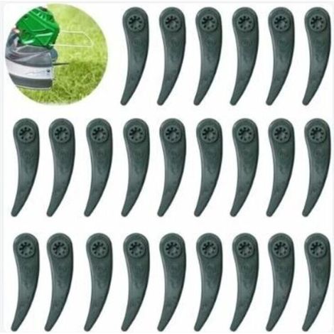 2er-pack Ersatzklingen Für Bosch Durablade Rasentrimmer Art 23-18 Li Und Art 26-18 Li, Grün Zy