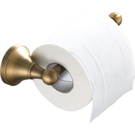 Antike Messing-wandhalterung Für Toilettenpapier, Für Badezimmer Und Küche, Gebürstetes Bronze