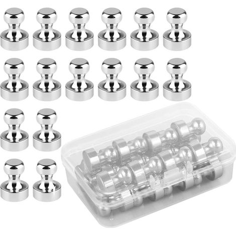 24 Stück Starke Magnete, 12x16 Mm, Neodym-magnet, Kühlschrankmagnet, Magnetische Tafelmagnete, Kleine Starke Magnete