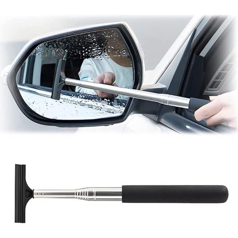 Professioneller Raclette Mit Sichtfenster Für Autos, Ausziehbarer Scheibenwischer Für Rückspiegel, Maximale Auszugslänge Bis Zu 98 Cm