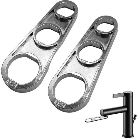 2 Stück Schlüssel M16/m18/m20/m22/m24/m28 Strahlregler, Belüfter Wasserhahn, Schlüssel Für Spülbeckenlüfter, Mischkartusche