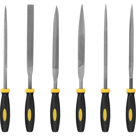 6-teiliges Feilen-set, Feilen Und Raspeln, Nadelfeilen, Diamantfeilen Zur Reparatur Von Holz/metall/werkstatt/kunststoffen