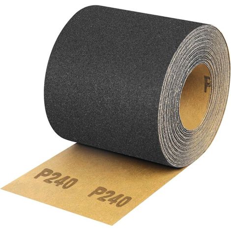 Schleifpapierrolle Korn 240, 93 Mm X 10 M Verbessertes Siliziumkarbid-schleifpapier, Nassschliff-abrasivrolle Für Metall Und Holz, Für Vibrations- Und Handschleifer