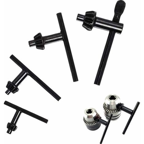 4 Stück Ersatz-bohrfutterschlüssel, Elektrischer Bohrfutterschlüssel, 10mm/ 13mm/ 16mm/ 20mm, Universalschlüssel Für Bohrmaschinenfutter, Für Schlagbohrmaschine Und Werkzeug Zum Festziehen Des Bohrfut