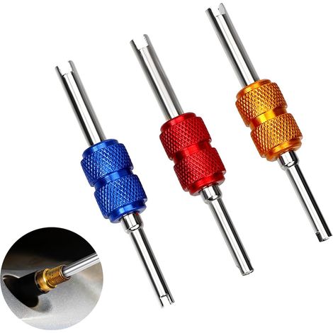 Ventilkern-entferner, Reifenventil-demontagewerkzeug, Ventilkern-entferner, Ventilkern-entferner, Doppelseitiges Reifenventil-demontagewerkzeug, Reparaturwerkzeuge Für Reifenventile Zum Entfernen Von
