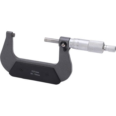 Mikrometer 50-75 Mm, Genauigkeit 0,01 Mm, Stabile Legierung, Professionelle Anwendung.