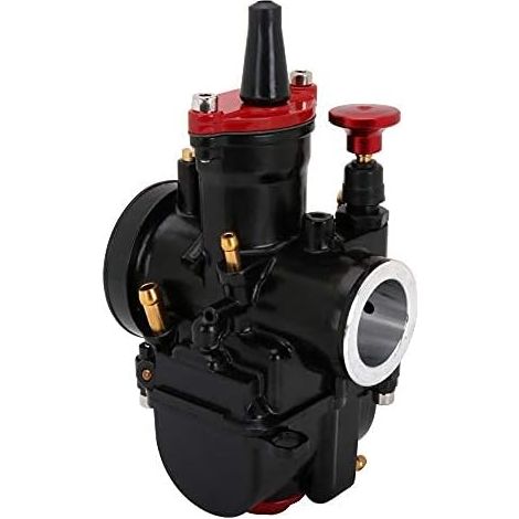 21 Mm Vergaser, Pwk 21 Moto Power Jet Rennleistungs-vergaser Universal Für 50 Cc Bis 100 Cc Pit Dirt Bike Motocross Enduro On/off Road Atv Quad Roller Schwarz