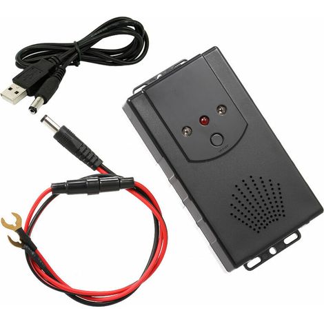 Ultraschall-mäuseabwehrmittel Für Autos, Nagetier-abwehr (usb-version, Schwarz)