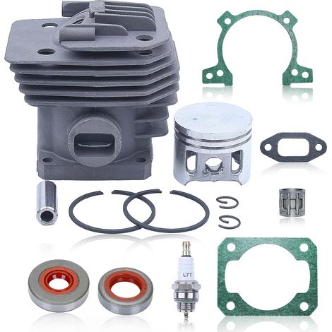 Adefol 38 Mm Kolbenkit Für Stihl Fs160 Fs220 Fs280 Fs220k Fs280k Fs290 Hta 65 Hta 85 Rasentrimmer, Mit Öldichtung, Kolbenbolzen, Zündkerze, Ersatzteil 4119 120 0602