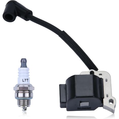 Adefol Fs55 Fs38 Zündspulensatz Für Fs45 Fs55r Hs45 Fs46 Fc55 Hl45 Km55 Rasenmäher, Zündspule Mit Zündkerze, Ersatz 4140 400 1308