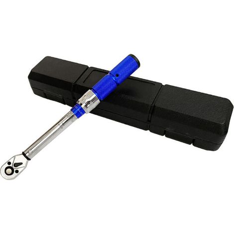 Drehmomentschlüssel 3/8", 2-24 Nm Drehmomentschlüssel-set Für Fahrrad Und Motorrad, 0,2 Nm Feineinstellung Mit Arretierung, Fehlergenauigkeit ± 3 %, Drehmomentschlüssel Mit Umschaltbarer 72-zahn-ratsc