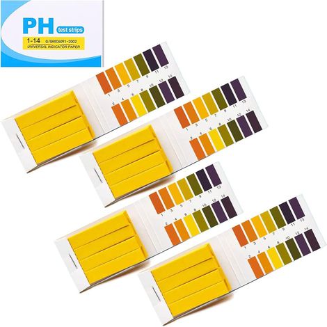 Poolwasseranalyse, 320 Stück Ph-teststreifen, Ph 1-14 Testpapier, Umfangreiches Testpapier, Lackmuspapier Für Aquarien, Speichel, Bodenwassertest