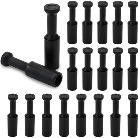 20 Stück 10mm Druckluft-steckverbinder Mit Kugel Aus Pbt-harz (pp10)