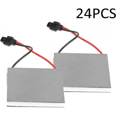 2er-set 24 Stück Hitzebetriebene Ofenventilator-generatoren, Ersatzmotor Für Heimofen, Kaminventilator, Holzofen-gebläse, 40 X 40 Mm