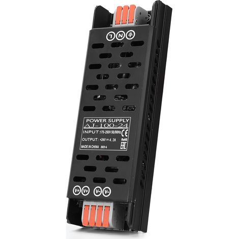 220v 24v Led-transformator, 100w Stromversorgungs-treiber, Schlanker Adapter 4,2a, Konverter Von 220v Ac Auf 24v Dc, Niederspannungs-stromversorgung, Led-transformator Mit Konstanter Spannung