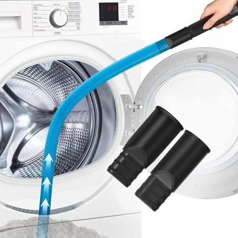 Universeller Sauger Mit Langem Flexiblem Aufsatz Für Alle Staubsauger, Mit 35 Mm Und 32 Mm Anschluss, Flache Düse Als Zubehör Zur Reinigung Von Autopolstern, Trocknern Und Schwer Zugänglichen Stellen