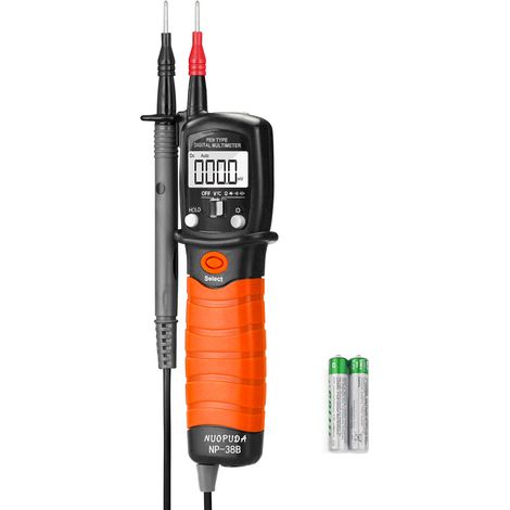 Digitaler Stift-multimeter, Np-38b Taschen-multimeter Automatisch 2000 Counts Elektrischer Tester Für Dc/ac Spannung Widerstand Diode Durchgangsprüfung