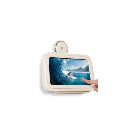 Wasserdichter Dusch-handyhalter, 360° Drehbar, Verstellbarer Saugnapf, Dusch-handyhalter, Beschlagfreier Wand-handyhalter, Dusch-handyhalter Mit Bildschirm