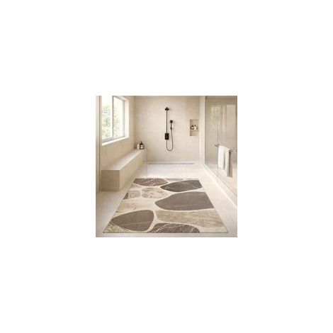 Rutschfeste Badematte 60x90 Cm, Moderne Rutschfeste Duschmatte Aus Weichem Und Bequemem Pvc Mit Ablauföffnungen, Hohe Wasserdurchlässigkeit, Geeignet Für Nassbereiche