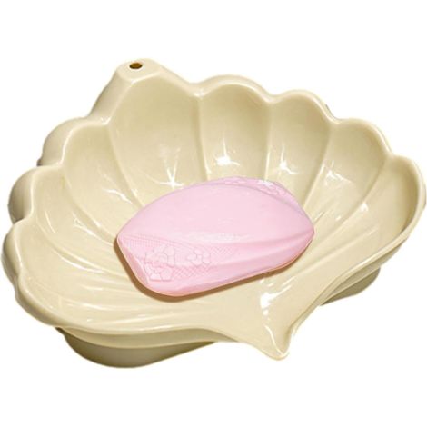 Muschel-seifenschale Elegante Und Kreative Seifenablage Mit Abtropffunktion, Dekoratives Accessoire Für Badezimmer, Dusche Und Küche