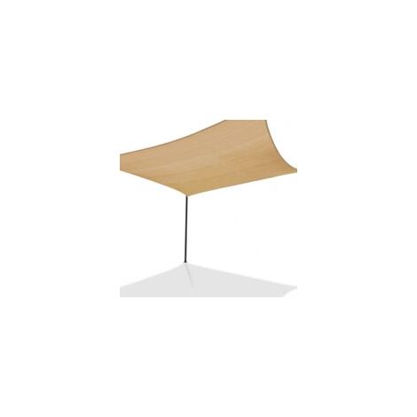 Rechteckiges Sonnensegel 2x4 M Sandfarben
