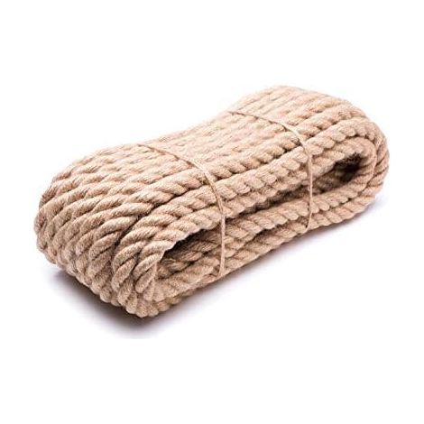 Juteseil 18 Mm – 20 M Juteseil, Juteseil, Imprägniertes Outdoor-juteseil
