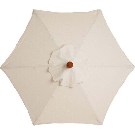Ersatzbezüge Für Sonnenschirm 3 Meter 6 Streben Ersatz-sonnenschirm Für Gartenmarkise, Nur Bezug, Beige