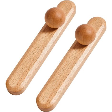 2er-set Möbelgriffe In Kugelform, Moderner Stil, Buche, Einzelloch-basis, Buchenkugel, Geeignet Für Schränke, Schubladen, Küchenschränke, Schlafzimmer-schränke (96mm)