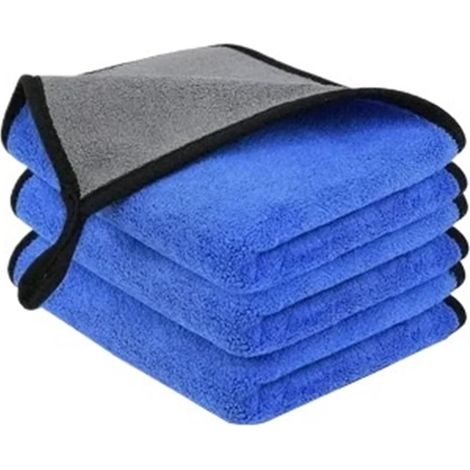 Reinigungstücher Auto-mikrofaser-waschlappen Weiche Autoreinigungsutensilien (3 Stück 30 X 30)