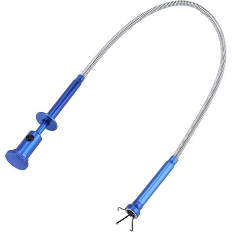 Flexibles Multifunktions-werkzeug Zum Aufheben (magnet + 4 Krallen + Led-beleuchtung), Magnetisches, Langes Federwerkzeug Zum Aufsammeln Von Überlaufendem Abfall Und Zur Reinigung Von Abwasserkanälen,