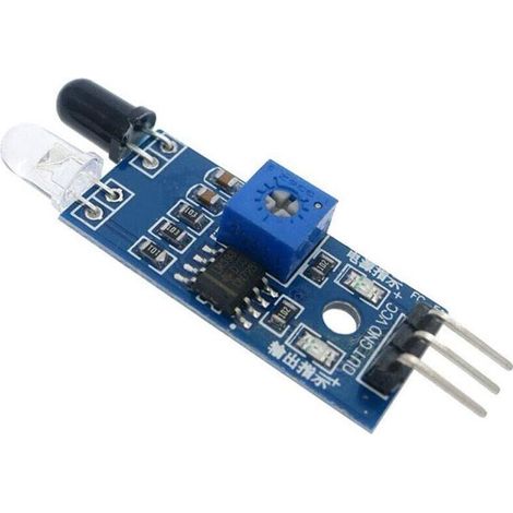 10 Stück Infrarot-obstacle-avoidance-sensormodul, 3-adriges Reflektierendes Photoelektrisches Modul Für Intelligente Arduino-autos Und Roboter