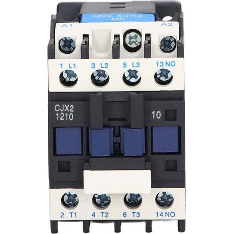 Wechselstrom-kontaktor Cjx2‑1210 Hochsensibles Netzteil Für Elektroinstallation 12a 50hz 220v