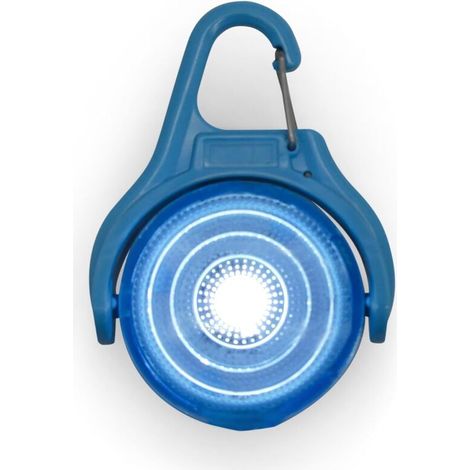 Wiederaufladbare Sicherheitsleuchte Und Tracker Für Tiere, Kinder Und Schulen (blau), Wiederaufladbar