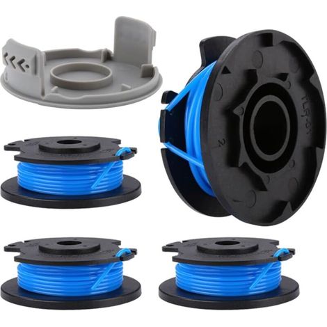 Spulenfaden Für Ryobi One+ Rac124 Ac14rl3a Olt1823 1832 Rlt1825 1830 18v 24v 40v Ersatzteile Rasentrimmer (4 Stück)
