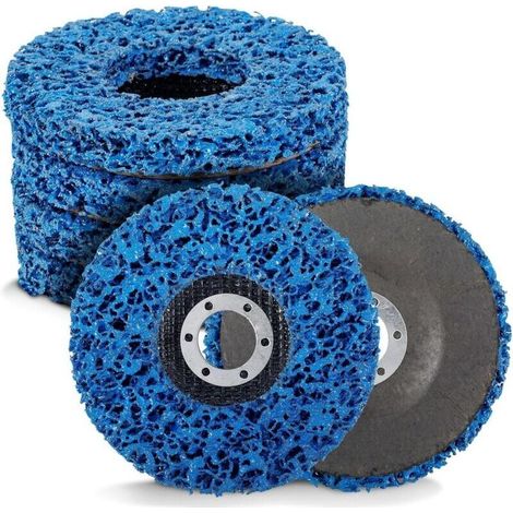 Nylon-lamellenschleifscheiben, 10er-pack Abziebscheiben Für Winkelschleifer, 115 Mm, 4,5 Zoll, Zum Entfernen Von Farbe, Rost, Schweißnähten Und Oxidation