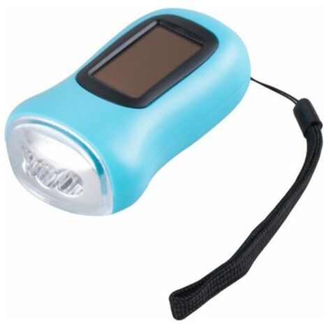 Solar-kurbeltaschenlampe, Tragbare Mini-taschenlampe Für Den Außeneinsatz