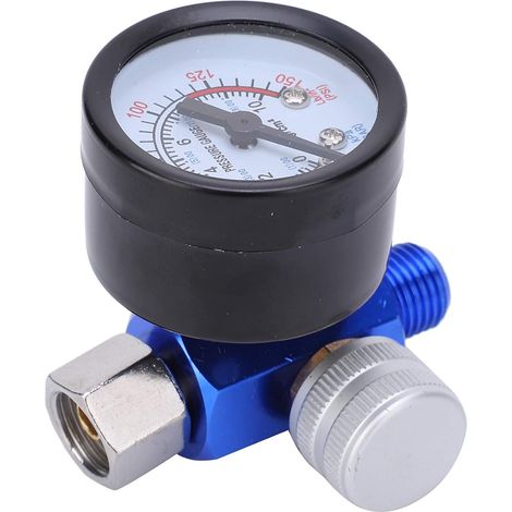 Zubehör Für Pneumatische Werkzeuge Mit Manometer Für Druckluftregler Von 1/4-zoll-spritzpistolen