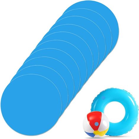 Selbstklebende Reparaturflicken Für Pvc-pools, Vinyl-pool-reparaturflicken, Bootsplanen, Reparaturflicken Für Pools – 10er-pack