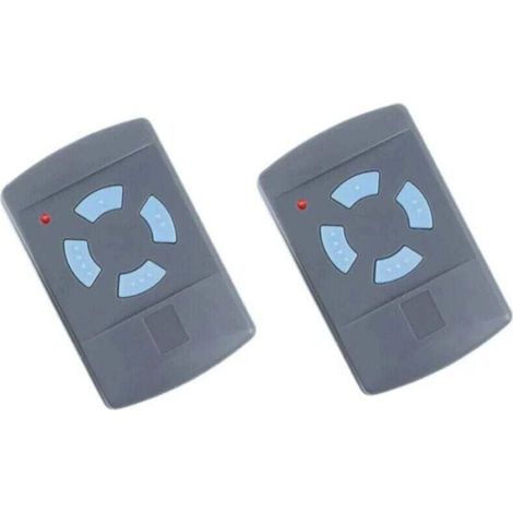 2er-pack Garagenfernbedienung Sdre Hsm4 868 Mhz Mit 4 Tasten, Blaue Farbe, Ersetzt Hormann 868 Mhz Sender Hs4 Hsm2 Hsp4 868 Hs1 868 Tubauto Hsm4 868 Tubauto Hs4 868