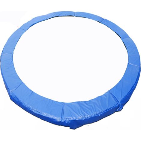 Trampolinschutzeinfassung - Durchmesser: 183 Cm - Blau - Uv-beständig - Reißfest - Schutzaccessoire