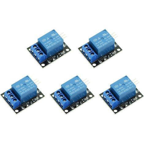 5 Stück Ky-019 5v Ein-kanal-relais-modul-platine Für Pic Avr Dsp Arm, Zum Testen Von Arduino-relais, Spannungsprüfer Und -detektor
