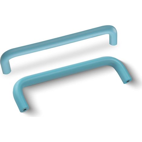 4 Stück Möbelgriffe Aus Aluminium 128mm Türgriffe Für Schränke Mit Schrauben, Knöpfe Und Schubladen Für Küche Und Schrank, Blau