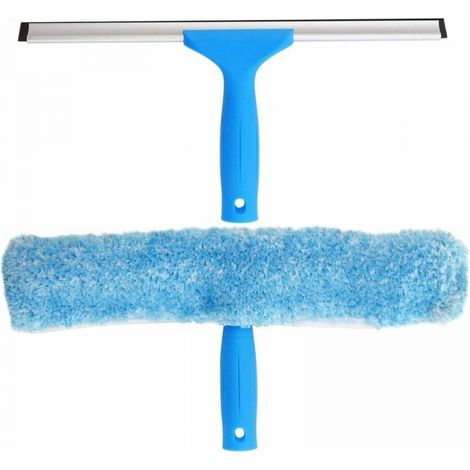 30 Cm Breite, 2er-set Professioneller Glasabzieher Mit Mikrofasertuch