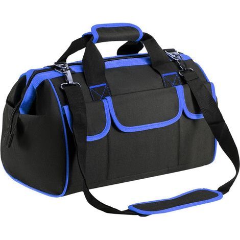Professionelle Werkzeugtasche, Elektriker-werkzeuggürtel, Werkzeug-organisator-tasche, Professionelle Elektriker-tasche, Gürteltasche Zur Aufbewahrung Von Materialien Für Klempner (blau)