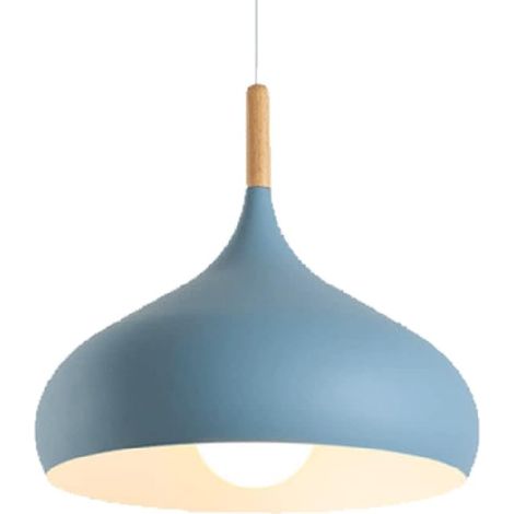 Kreative Hängende Leuchte In Macaron-form, Moderne Deckenleuchte, Minimalistischer Deckenstrahler Für Cafés, Geeignet Für Küchen, Nachttische, Teesalons Und Cafés Im Landhausstil (blau, 24 Cm).