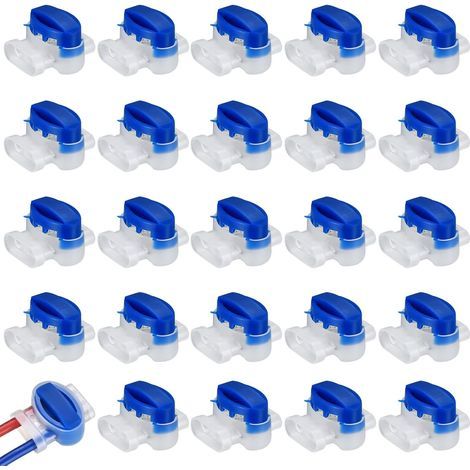 25 Kabelverbinder Für Mähroboter, Harzgefüllt, Für Den Außenbereich.