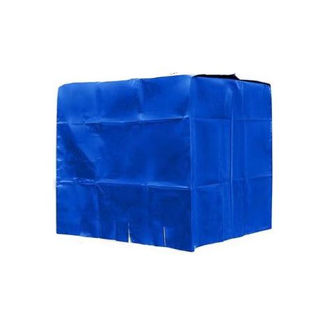 Ibc-tankdeckel, Wassertankabdeckung Für 1000l Ibc-container, Staubschutz, Uv- Und Regendicht, 120x100x116cm (blau)