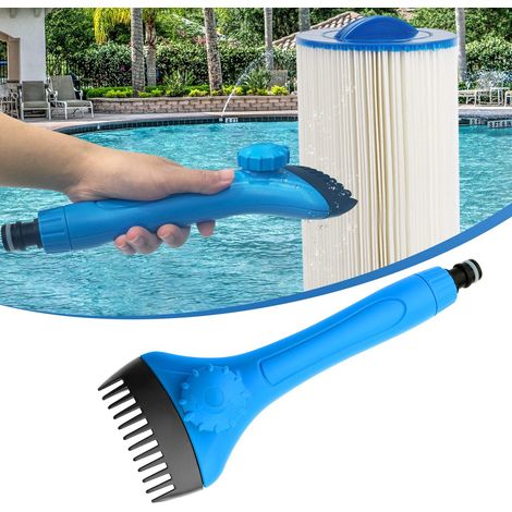 Reiniger Für Poolfilter, Saubere Bürste, Spa-pool-reinigung Von Schmutz Und Ablagerungen, Filter Mit Einstellknopf Für Die Reinigung Von Whirlpool, Pool, Spa